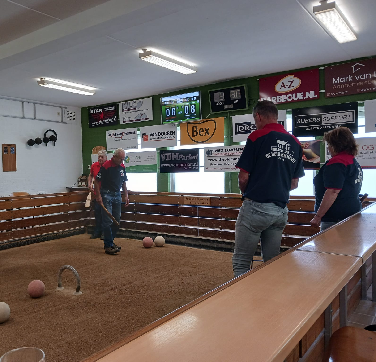 Peel en Maas verbroederingstoernooi bij Beugelclub Meijel