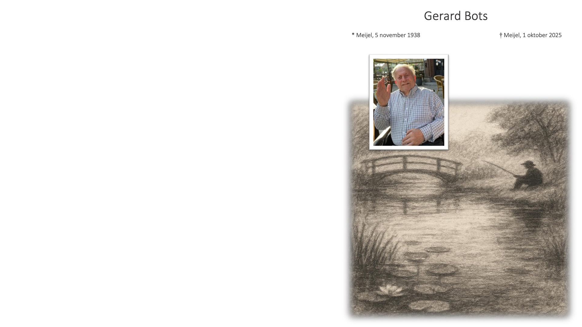 Overlijdensbericht | Gerard Bots †