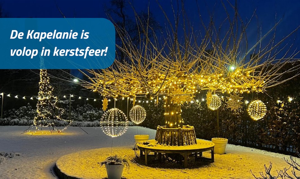 Sfeervolle ‘Kribkes by Night’ in de tuin van De Kapelanie op 19 december
