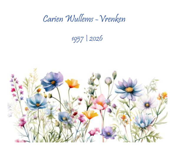 Overlijdensbericht | Carien Wullems – Vrenken ††