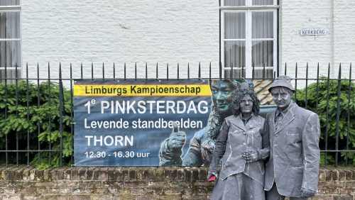 Annemie en Erwin gaven acte de présenceop Limburgs kampioenschap Levende Standbeelden 1