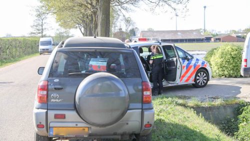 Auto fiets ongeval Boerderijweg-1