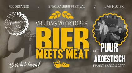 Bier meets Meat bij De Heere van Meijel