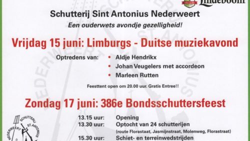 Bondsschuttersfeest Nederweert