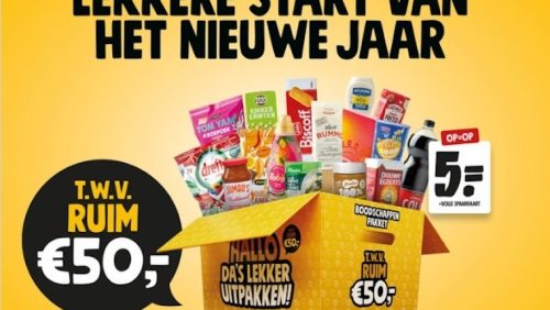 Boodschappenpakket sparen Jumbo Phicoop