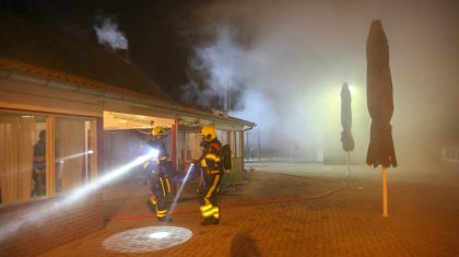Brandweer Meijel oefent bij schutterij St Willibrordus-22 Brandweer Meijel oefent bij schutterij St Willibrordus-22