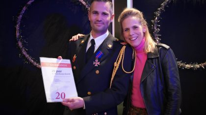 Brandweer Meijel viert jubilarissen, diploma's en afscheid op brandweer avond-26