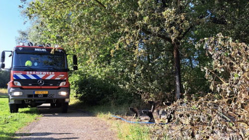 Buitenbrand Donkseweg Meijel brandweer Meijel