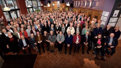 Burgemeester ontvangt 168 Gouden bruidsparen Burgemeester ontvangt 168 Gouden bruidsparen