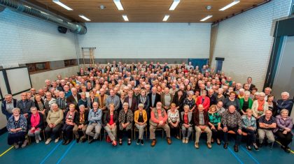 Burgemeester ontvangt 185 Gouden bruidsparen Burgemeester ontvangt 185 Gouden bruidsparen