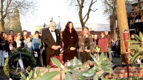 Dodenherdenking 2017 gemeente Peel en Maas Perry