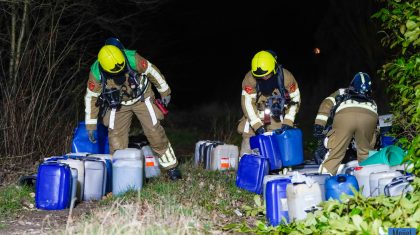 Drugsafval gedumpt Noordhoeveweg Ospeldijk-9