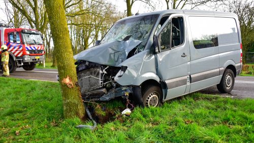 Eenzijdig ongeval Astenseweg in Meijel-12