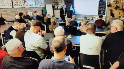 Eerste Henk Willems-lezing in Truijenhof in Meijel over de Noordervaart2