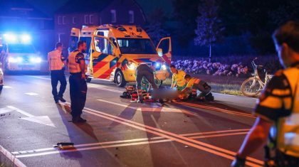 Fietsster ernstig gewond na aanrijding Brug 15 Nederweert-4