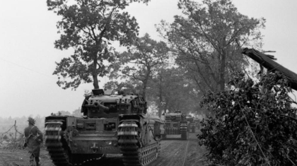 Gordon Highlanders in de omgeving van Meijel in de herfst van 1944