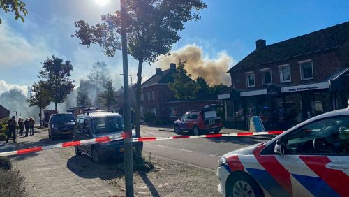 Grote woningbrand in Beringe-1