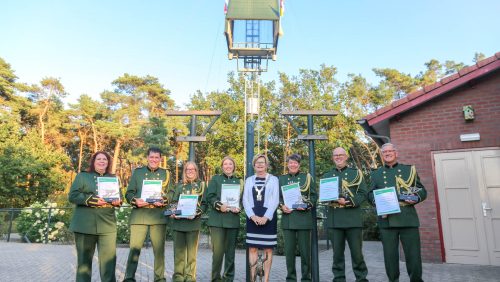 Huldiging schutterij Sint Willibrordus Meijel gemeente Peel en Maas-29