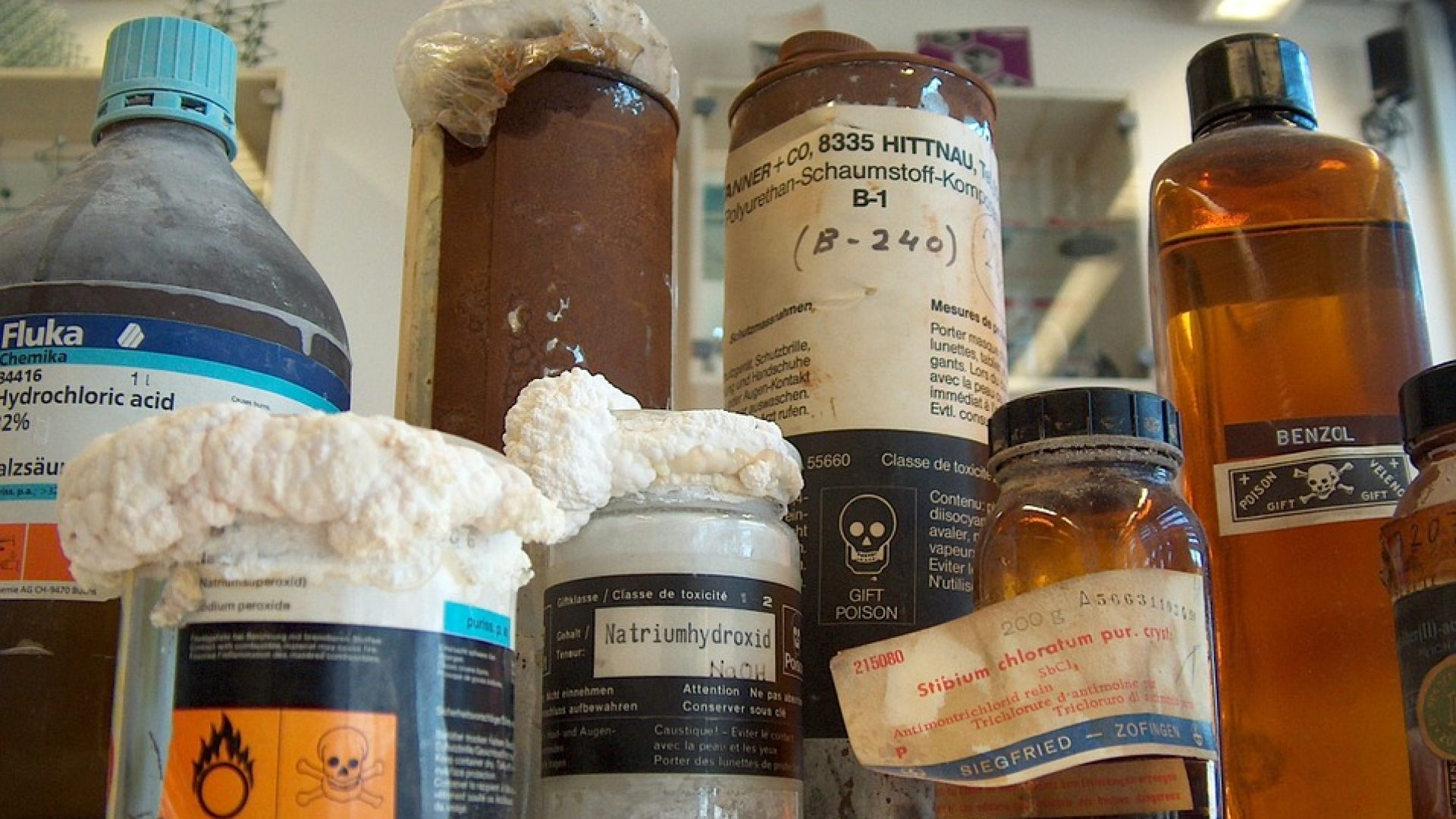 Inzameling Klein Chemisch Afval