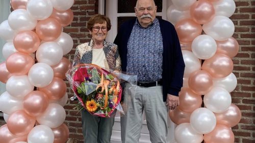 Jan en Truus Nijssen-Vaes 60 jaar getrouwd