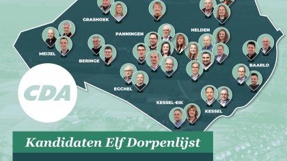 Kandidaten CDA 11 Dorpenlijst