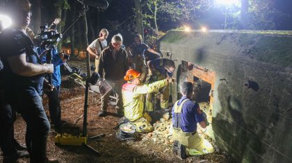 Kazematten geopend door brandweer Vossenberg-17