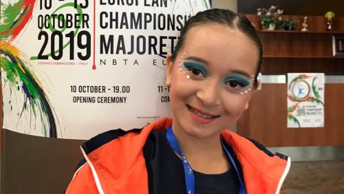 Leanne Brummans is 13e van Europa geworden