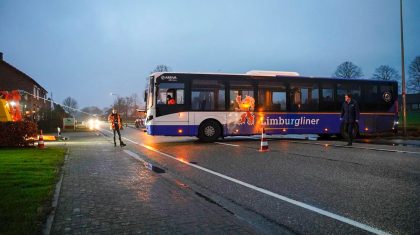 Lijnbus vast op Meijelsedijk-6