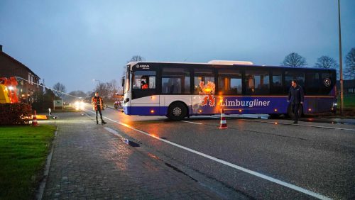 Lijnbus vast op Meijelsedijk-6