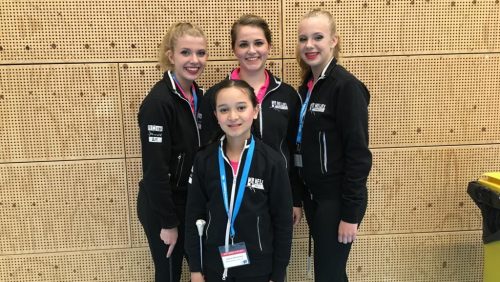 MD-deelnemers aan Nederlandse Kampioenschappen Show Twirl