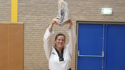 Marcha is al 25 jaar lid van Taekwondovereniging Chin Hûng Meijel