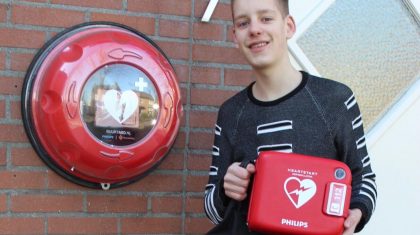 Nieuwe AED geplaatst in Meijel