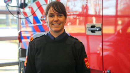 Nina van Haaren brandweer Meijel postcommandant-1