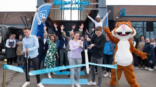 Officiële opening Albert Heijn Heerschap Heythuysen