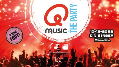 Qmusic the Party 4 uur Fout! in Meijel op 10 december