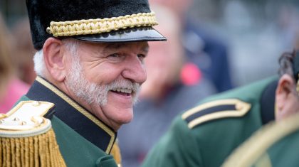 Schutterij Sint Willibrordus gehuldigd in Grathem Johan Horst-24