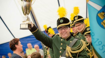 Schutterij Sint Willibrordus gehuldigd in Grathem Johan Horst-28