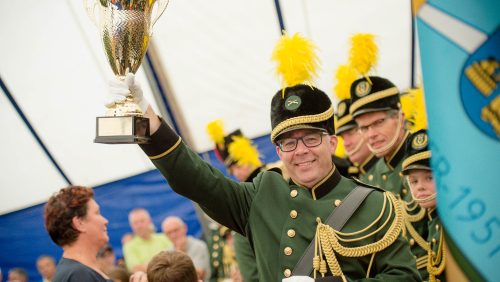 Schutterij Sint Willibrordus gehuldigd in Grathem Johan Horst-28