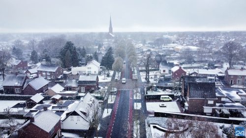 Sneeuw in Meijel-1