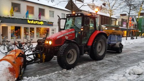 Strooiwagen gemeente Peel en Maas