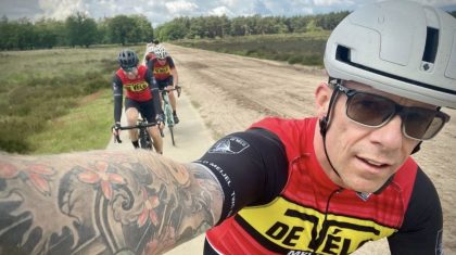 Vélo gravel bike toertocht 60 Mijl van Méél