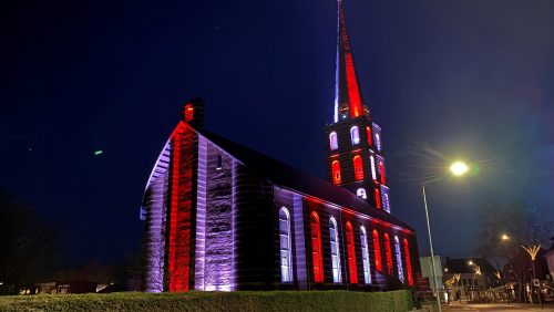 Verlichte kerk Meijel 2