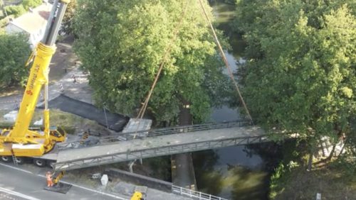 Verplaatsen fietsbrug Heldensedijk Meijelseweg