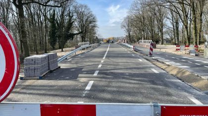 Werkzaamheden Heldensedijk brug Meijel Beringe