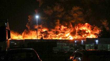 Zeer grote brand Industrieterrein Panningen-1