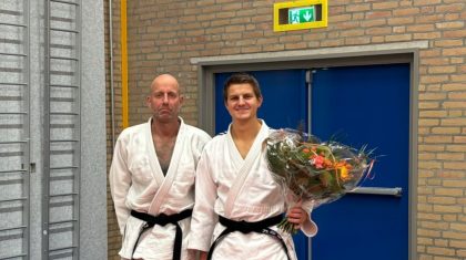 Zwarte banden van de Judovereniging Meijel 2