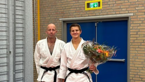 Zwarte banden van de Judovereniging Meijel 2