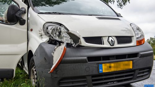 Ongeval met blikschade Kalisstraat-Randweg