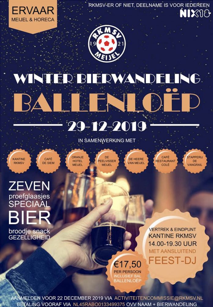 RKMSV Winterbierwandeling Ballenloëp